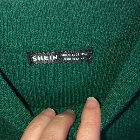 Green Turtleneck - Picture 4 of 6